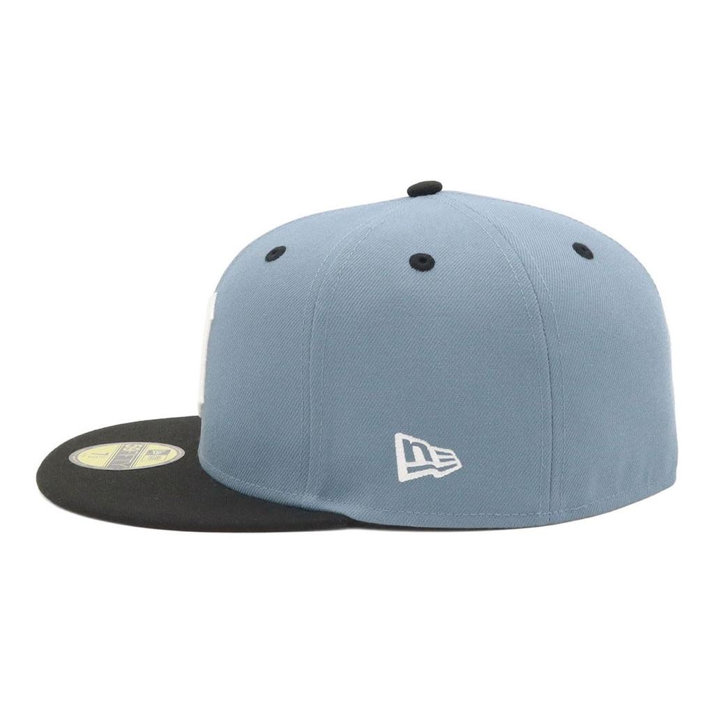NEW ERA 59FIFTY Cap DET Faded Blue BK blue Side Patch 2Tone Under Visor MLB Detroit Tigers 7 71007592 NER37C4035 1/2