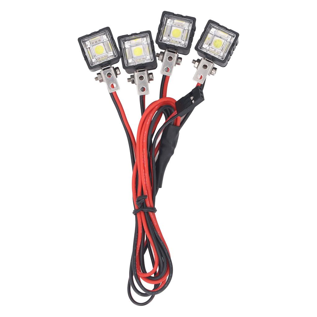 RC Car Front Spotlight for Axial for SCX10 90046 for Redcat White Lighting High Brightness LED Headlight for 1:10 RC