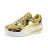 Women Sneakers Golden Mens Shiny Mirrors Shoes Casual Glitter Streetwear Hip Hop Mens Sneakers