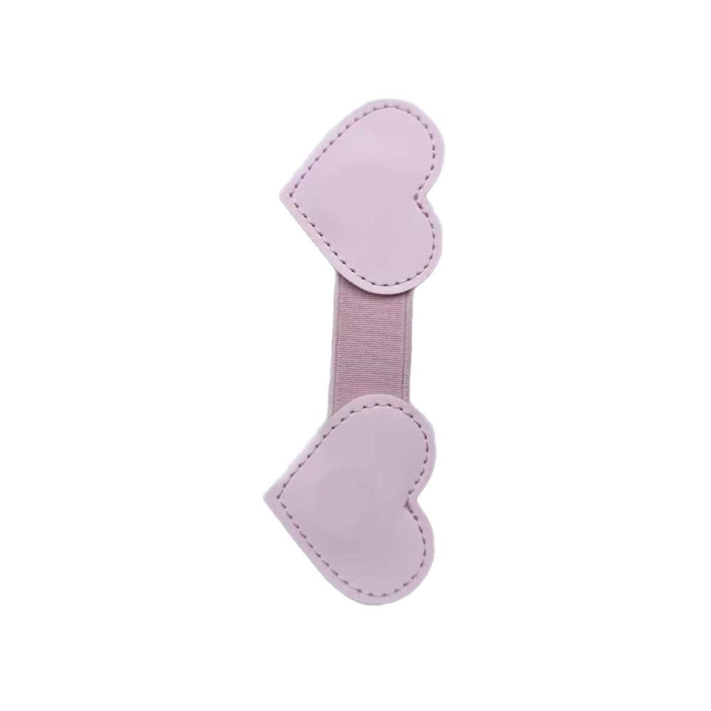 Cute Design Heart-Shaped Book Marks Portable Book Page Clip Notebooks Use