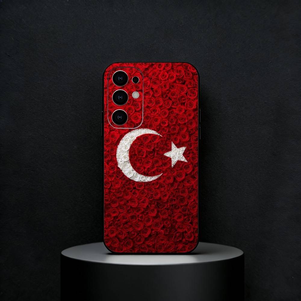 0-Чехол для телефона с гербом Османской империи для Samsung S25, S24, S23, S22, S21, S20, Plus, Fe, Lite, Другие Черный Чехол