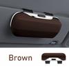 Car Sunglasses Holder Sun Visor Car Glasses Driving Glasses Holder Box Multifunction Portable Car Eyeglass Case