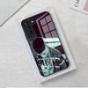 Чехол для телефона Cris MJ Singer для Samsung A56 A36 A26 A16 A15 A25 A35 A55 A14 A34 A24 A54 Стеклянный чехол