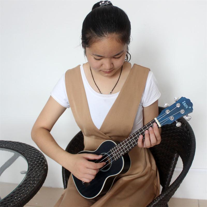 21-дюймовая гавайская гитара, концертная, 4-струнная, музыкальные инструменты, 15 ладов, ель, гавайская маленькая гитара, бесплатно
