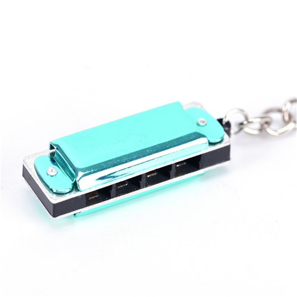 Фигурные духовые инструменты Губная гармошка Брелок Держатель для ключей Гармонический брелок Подвески
