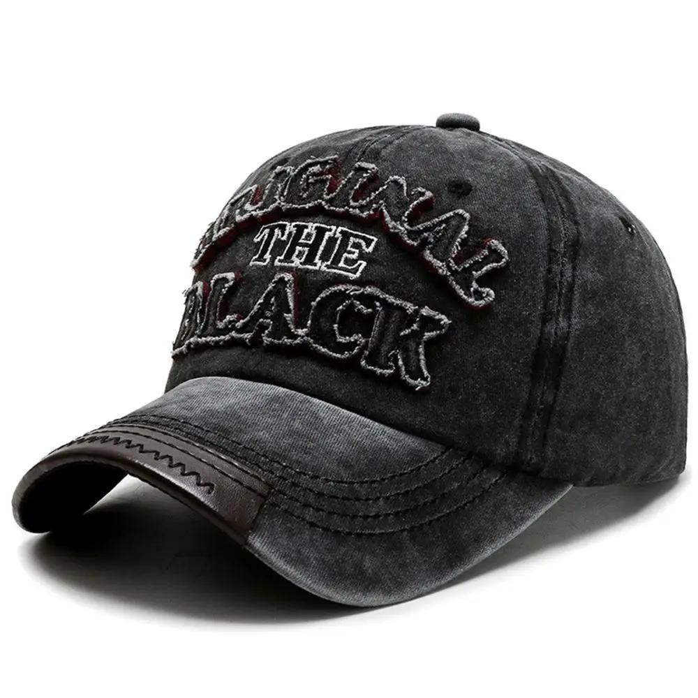 Хлопковая Бейсболка с Вышивкой Буквы W, Кепка Snapback, Кепка-Козырек, Шляпа, Потертая, Ношеная, Прилегающая Кепка Для Мужчин, Индивидуальные Кепки 2023