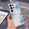Маленький цветочный принт Чехол для телефона для Samsung Galaxy S25 Ultra S20 FE S21 S22+ S23 Plus S24 S26 Edge Чехлы Прозрачные Мягкие Чехлы