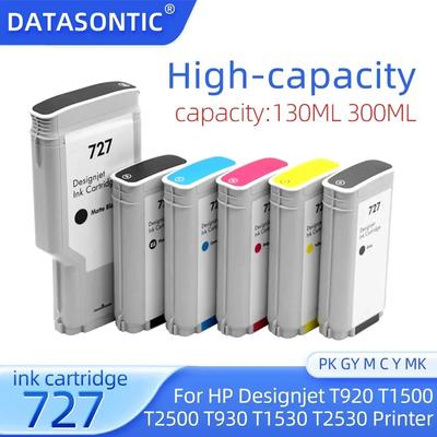 Картридж 727 для HP Designjet T920 T1500 T2500 T2530, совместимый с принтером hp727, цветной струйный картридж 130 мл, 300 мл