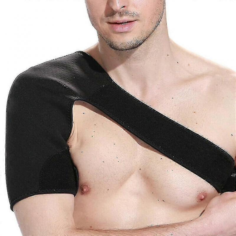 Shoulder Bandage Shoulder Joint Bandage Support Bandage Sports Bandage Shoulder Protection, Adjustable, Right Shoulder For Men - PW