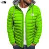 Korean Style Men's Casual Warm Hooded Cotton Jacket - Outdoor Cotton-padded Outerwear