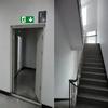 15cmX30cm Luminous Sign Self-Adhesive Glow In Dark Sticker For Exit Sign Wall Safety Stage Night Vision Home Decoration