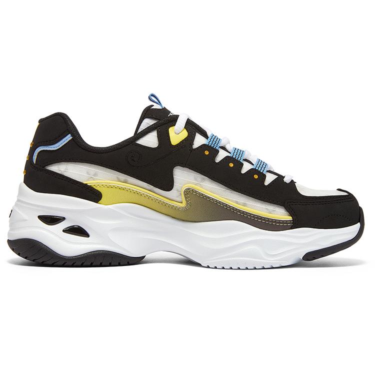 One Piece x Skechers D'LITES 4.0 Fabric Abrasion Resistant Breathable Abrasion Resistant Breathable Low top 894036-BKMT