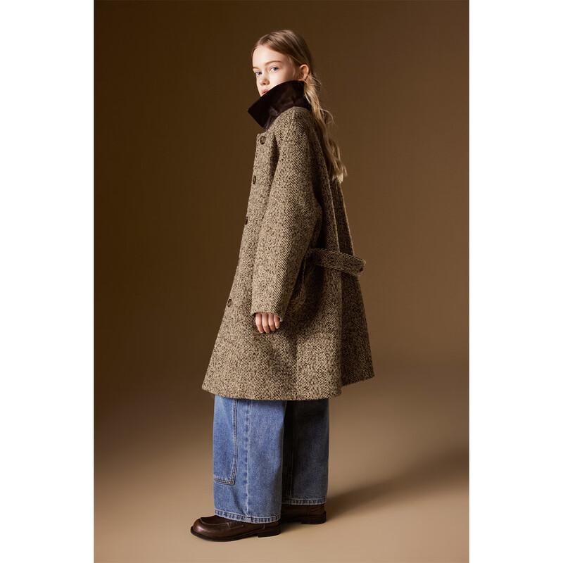 Зимний стеганый реглан для девочек ELLE KIDS