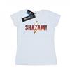 Womens/Ladies Shazam Movie Logo Cotton T-Shirt