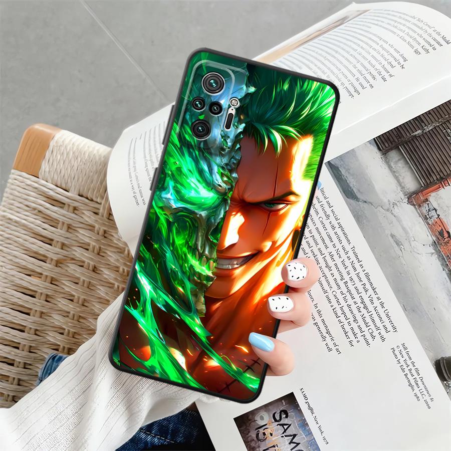 Чехол для телефона Funda для Xiaomi Redmi Note 12S 11S 10 9 8 Pro 11 13 12 Pro Plus 10S 9s One Piece Luffy