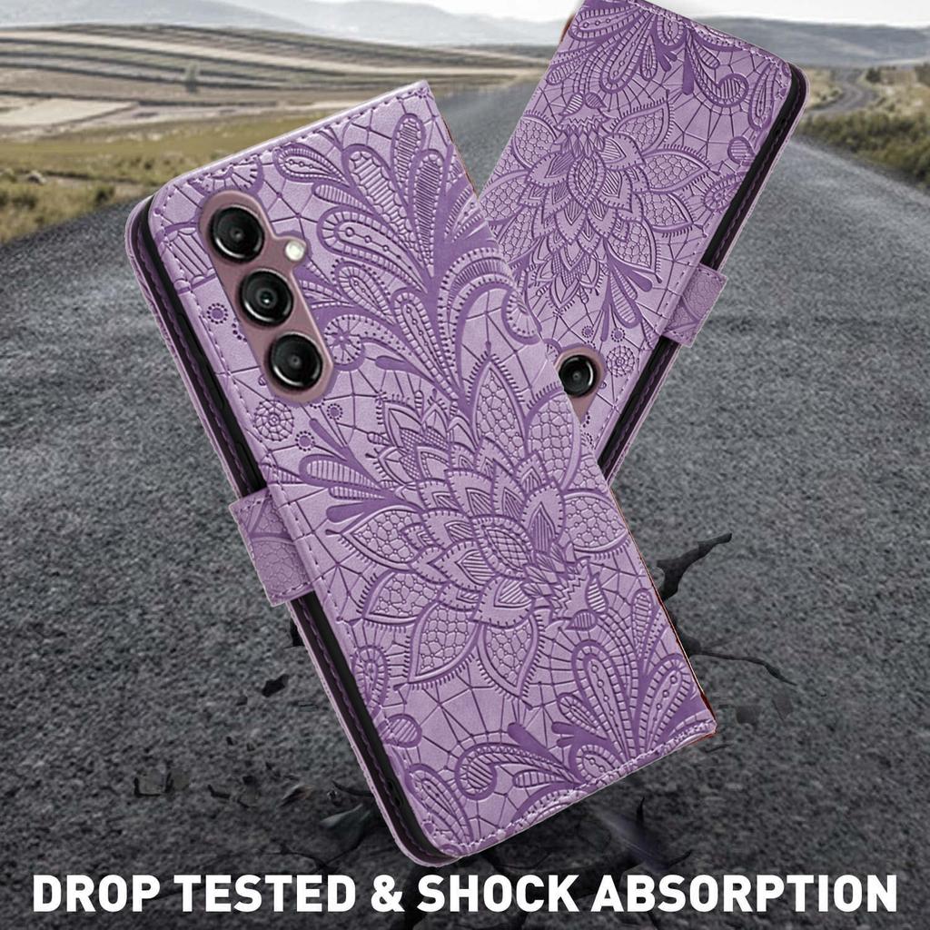 Кожаный чехол-книжка-кошелек для Samsung Galaxy A14 A24 A34 A54 5G A15 A05 A25 A53 S23 S24 Ultra S22 Plus S21 FE Redmi Note 13 Pro 13C 12 A1 A2 10 10C 12C