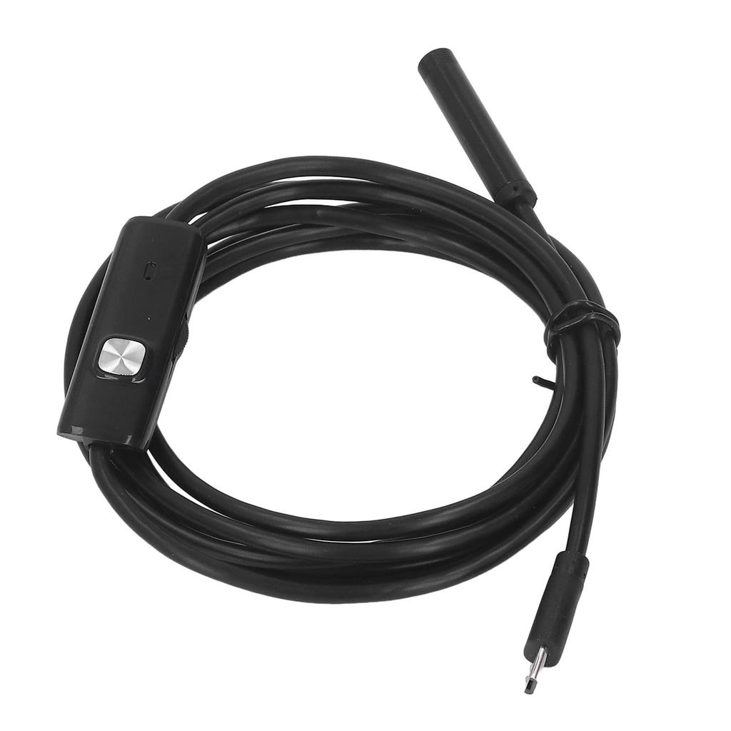Промышленный USB-эндоскоп с 6 светодиодами, зонд 7 мм, камера для инспекции труб, IP67, водостойкий
