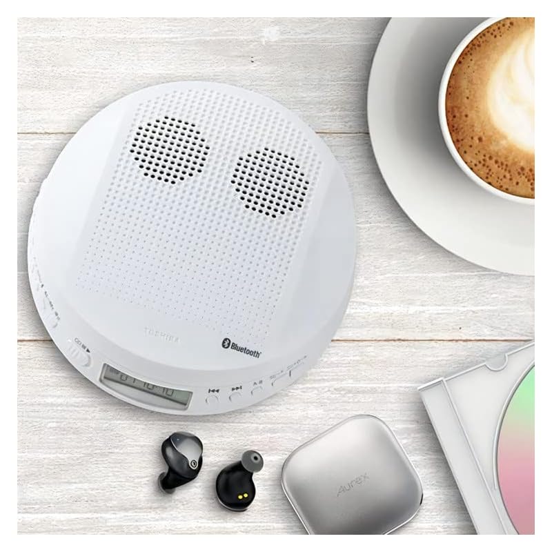 Портативный CD-плеер Toshiba белый TY-P50(W)