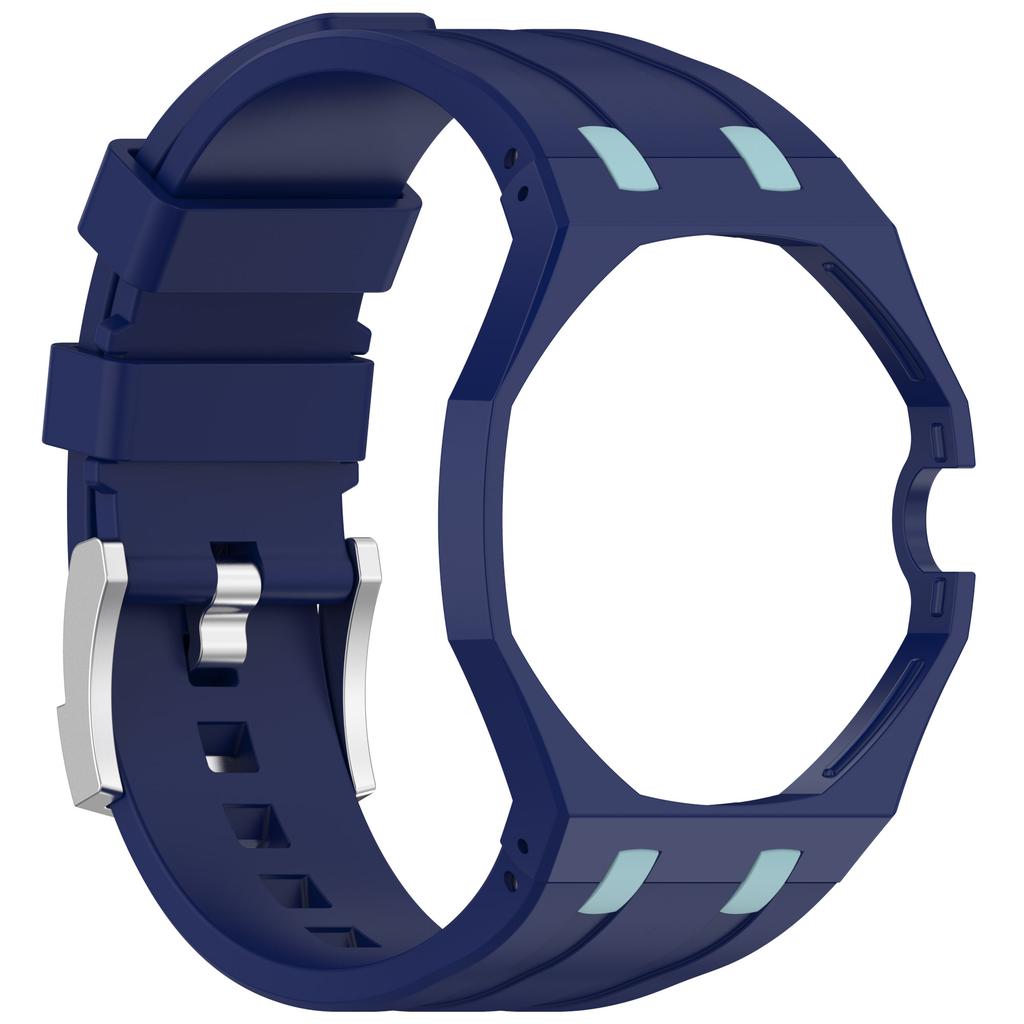 Корпус + Силиконовый Ремешок Для Swatch x AP Royal Pop Карманный Набор для Модификации Сменный на 2 в 1 Интегрированный Браслет Наручные Часы