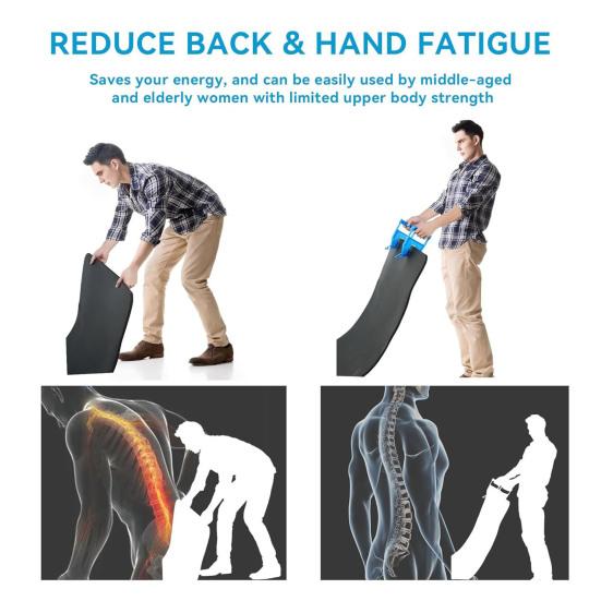 2 шт. Сверхпрочный фиксатор коврика Конный прицеп Тренажерный зал Коврик для пола Амуничник Сарай Инструмент для перемещения