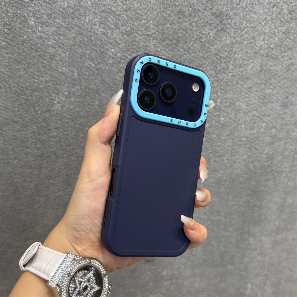 Силиконовый чехол для телефона с амортизацией для iPhone 11-17 Pro Max Plus с матовым покрытием и ремешком на запястье