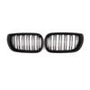 Car ABS Front Bumper Radiator Kidney Grilles Gril For BMW E46 3 Series 2002-2005 Car Accessories Styling Gloss Black