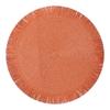 Круглая термоизолирующая салфетка с бахромой, Подставка под тарелку для защиты стола, Декоративная салфетка для ресторана(2рс)