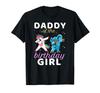 Birthday Girl's Dad Duplicates Unicorn Elephant Birthday T-Shirt