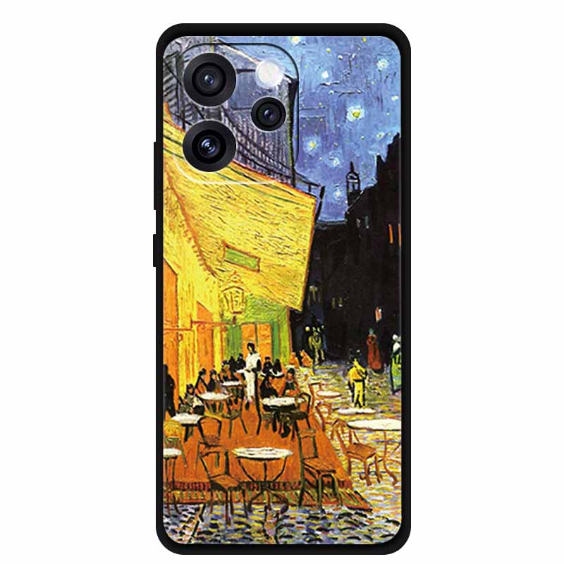 Чехол для телефона Oppo Reno15 Мягкий силиконовый чехол из ТПУ для OPPO PLW110 6,32" Черный чехол для Oppo Reno 15 5G Модный крутой корпус