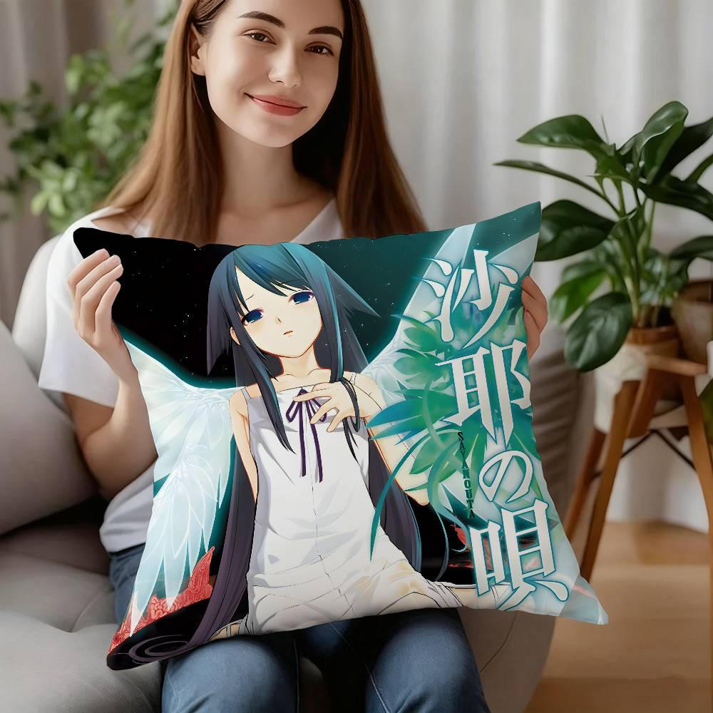Saya No Uta Песнь Сайи Наволочка Плюшевая Ткань Мягкая Наволочка Двусторонняя Печать Наволочка Подушка Бытовые Подарки
