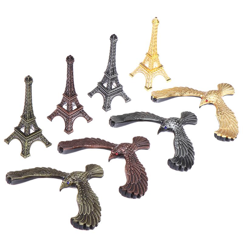 Офисное украшение Башня из сплава Модель сбалансированной птицы Опора Баланс Орел Птица Миниатюрные фигурки Декомпрессионная игрушка