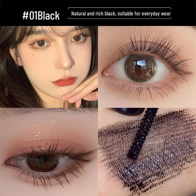 Тушь для ресниц цвета перышка: Тонкая кисточка, интенсивный изгиб, сверхдлинные ресницы, не размазываются, долговечны, водостойкие и устойчивы к поту.