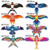 New DIY Toy Cartoon 35cm Large Eagle Kites Flying Bird Kites Plastic Eagle Kite