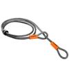 KRYPTONITE Kryptonite Motorcycle Cable Black X Orange 2200mm Cryptoflex Looped Cable 210610
