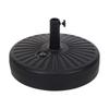 Parasol Base 22 L Color: Black Ø51x12cm Ipae Progarden