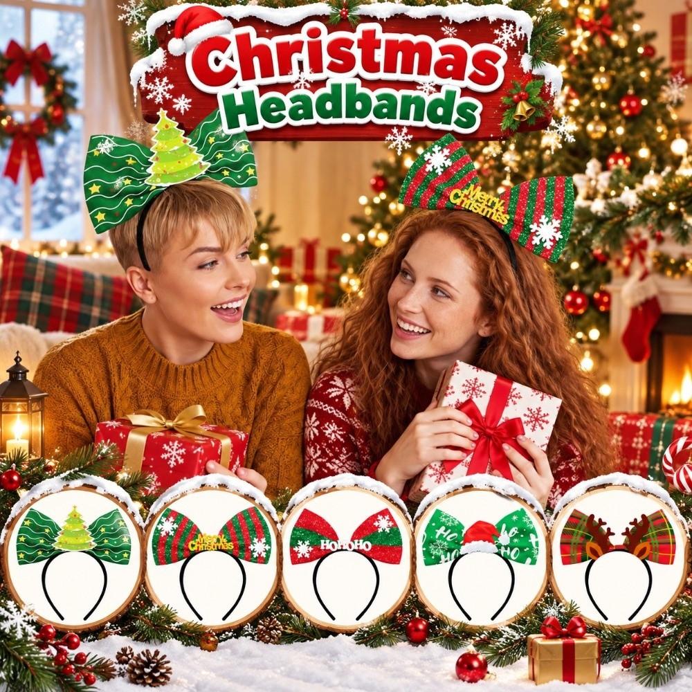 Cute Christmas Headbands Elk Party Hair Accessory Cosplay Hair Hoop Costume Party Accessories