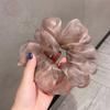 Summer Organza Silk Scrunchies Elastic Hair Bands for Women Fashion Hair Rope Ponytail Holder Ties Girl Hair Accessories