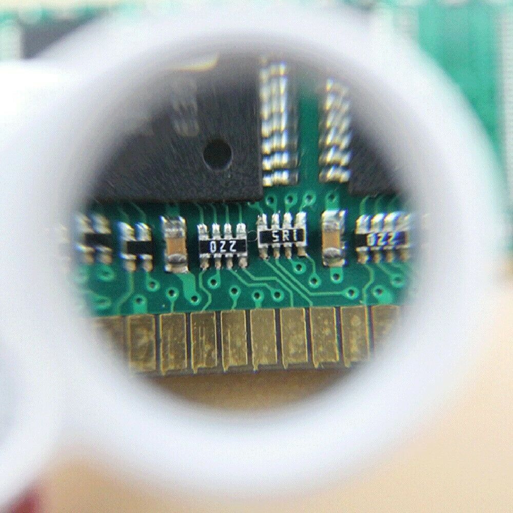 Портативная 40-кратная мини-ювелирная лупа со светодиодной подсветкой для очков