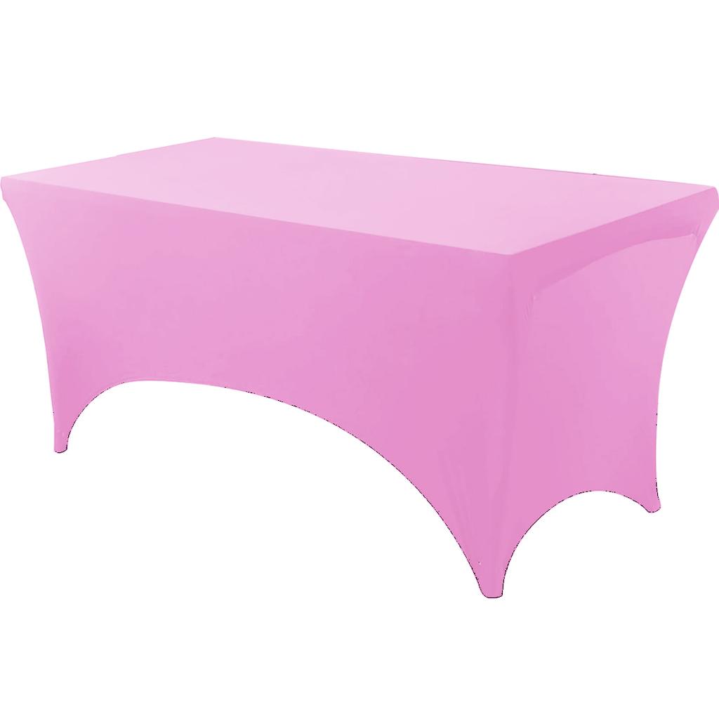 Скатерть спандекс плотно облегающая моющаяся и устойчивая к складкам стрейч прямоугольная для патио мероприятия свадебных вечеринок чехол на стол