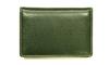 Deer Skin 2 Business Card Pass Holder Gusset and Pass Holder 2353 (Deerskin 2) + (through Included) (authorized Dealer) (green)