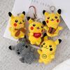 13cm Cute Pokemon Keychain Lovely Bag Backpack Pendant Pikachu Keyrings Gifts