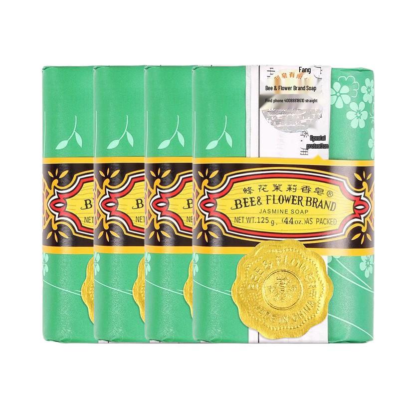 Мыло Bee & Flower с ароматом жасмина, 125 г x 4
