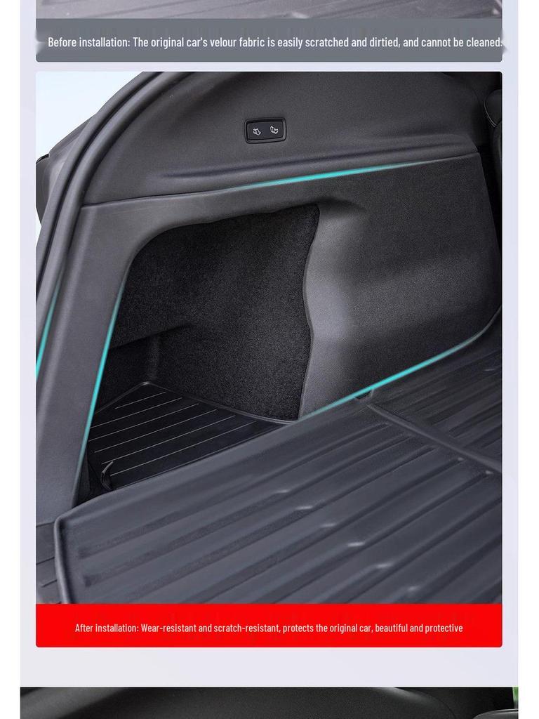 Защитные панели боковой части заднего багажника Tesla Model Y 2025 года