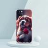 Милый чехол с изображением мультяшного животного для iPhone 15 14 13 12 Pro Max, прозрачный мягкий чехол для iPhone 11 Pro Max 7 8 Plus X XS XR SE Shell