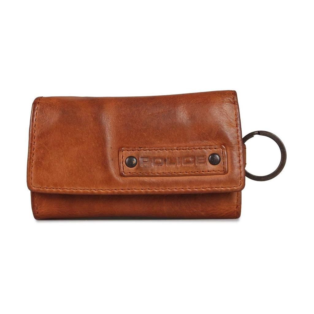 Key Case PA59600 Brown [Police] (0286) [03] (Camel)