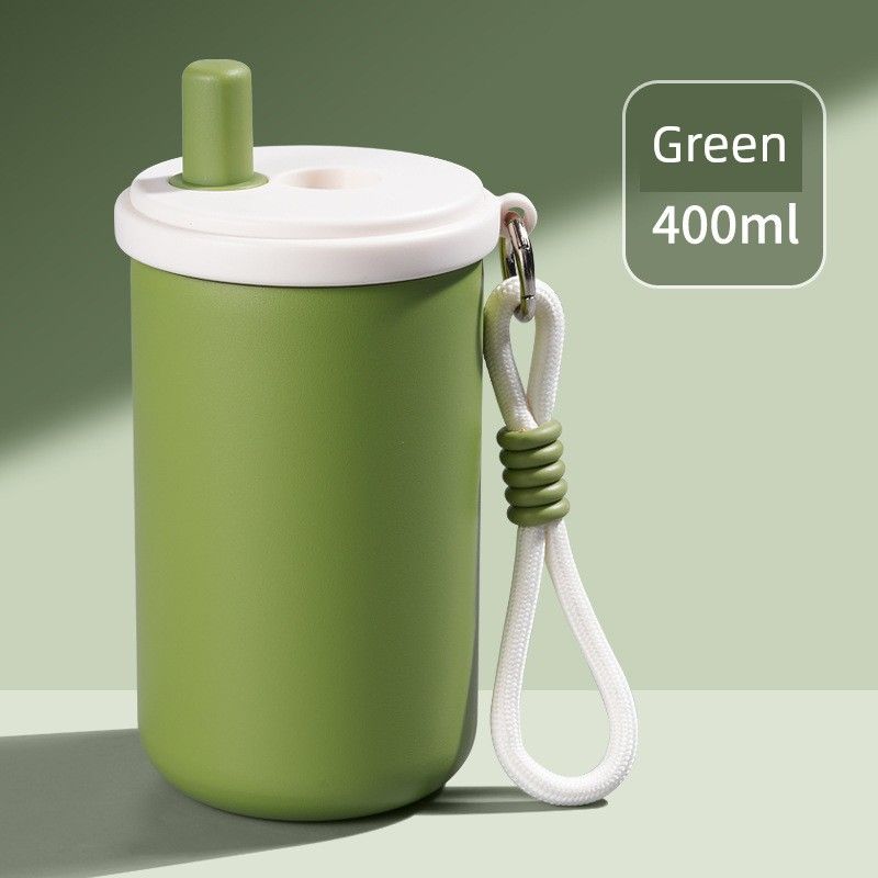 Large-Capacity Thermos Cup for Women, Good-Looking Ice Cup, Portable Car Coffee Cup, Outdoor Sports Water Bottle, Tea Cup