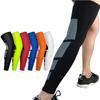 1Pcs Full Leg Compression Sleeve for Women Men Long Knee Braces Support Protector for Running Basketball Sport