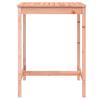 Garden Table 82.5 x 82.5 x 110 cm Solid Douglas Fir Wood