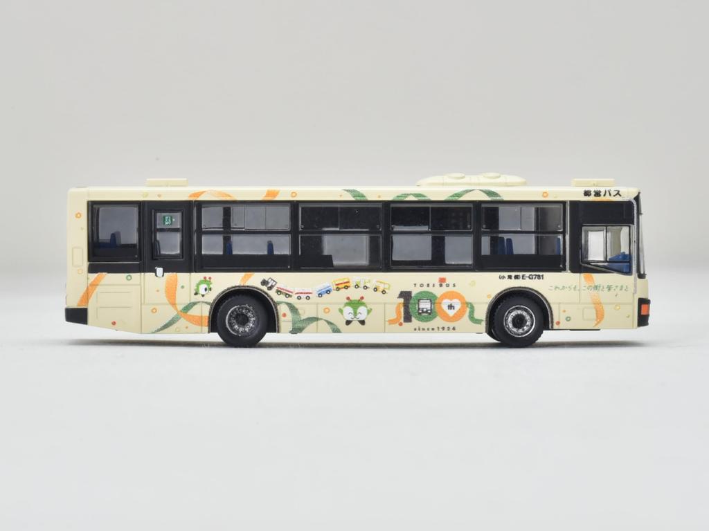 The Bus Collection Bus Collection Tokyo Metropolitan Bureau of Transportation 100th Anniversary of Toei Bus Original Design Diorama Supplies