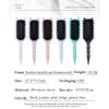 WANMEI Salon Styling Curly Hair Styling Brush Curl Hair Brush for Combing and Shaping  Curls Reduce Pulling Tools